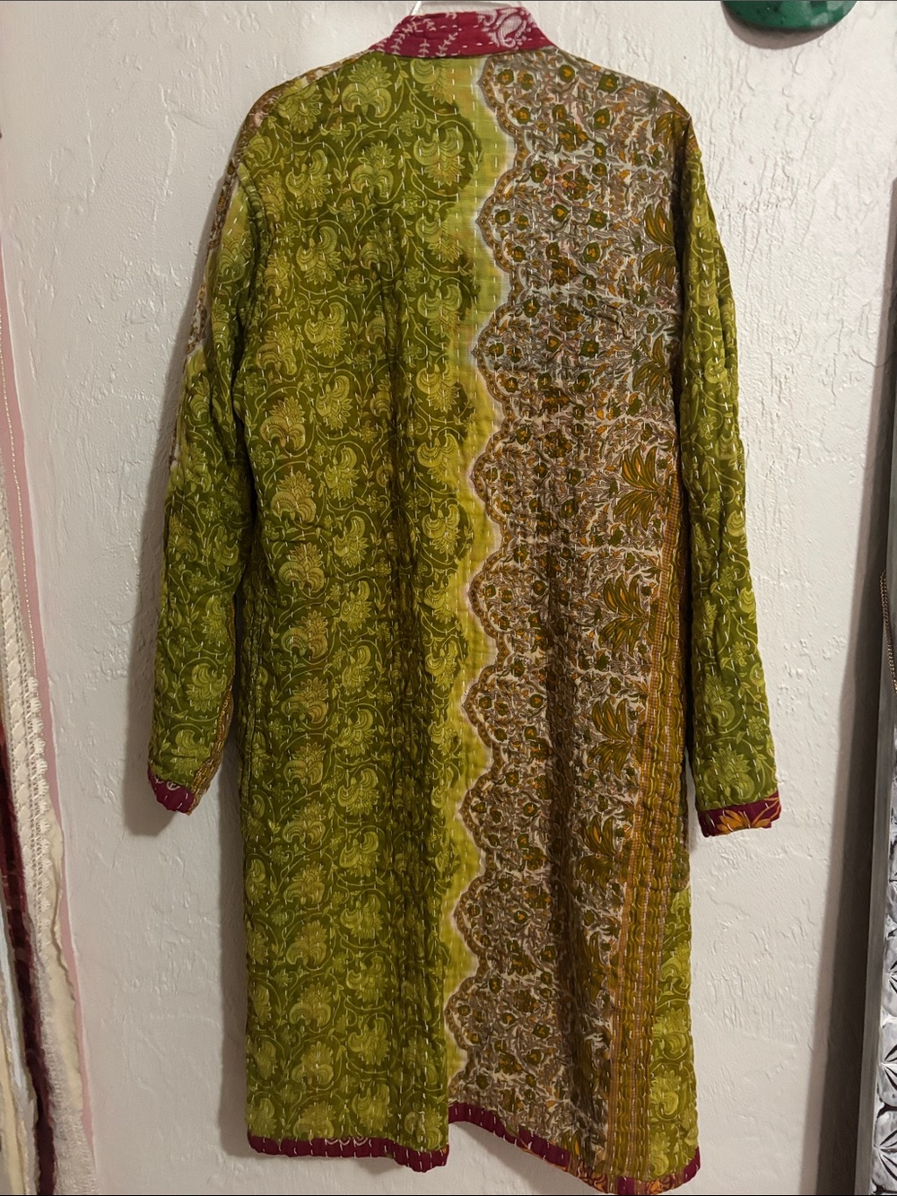 She’s 1 Oak Reversible Kantha Kimono One Size - Picture 4 of 8
